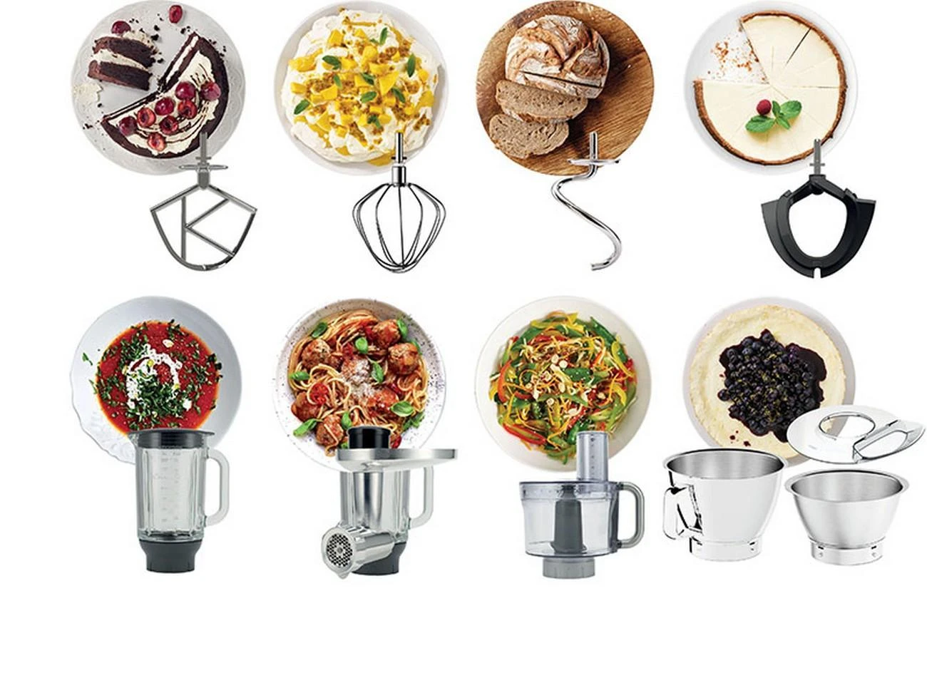 Virtuvinis kombainas Kenwood Titanium Chef Baker KVC85.594SI