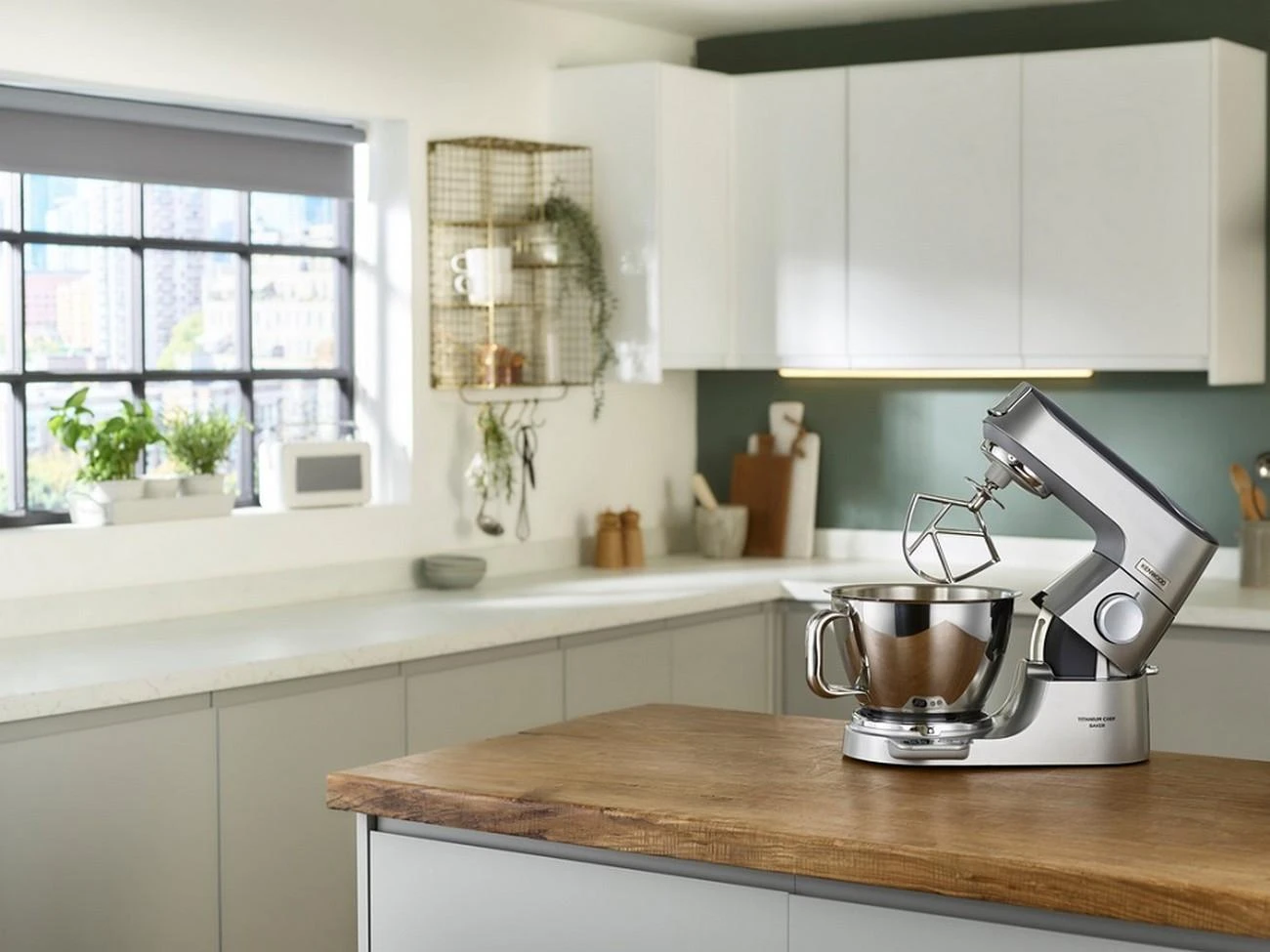 Virtuvinis kombainas Kenwood Titanium Chef Baker KVC85.594SI