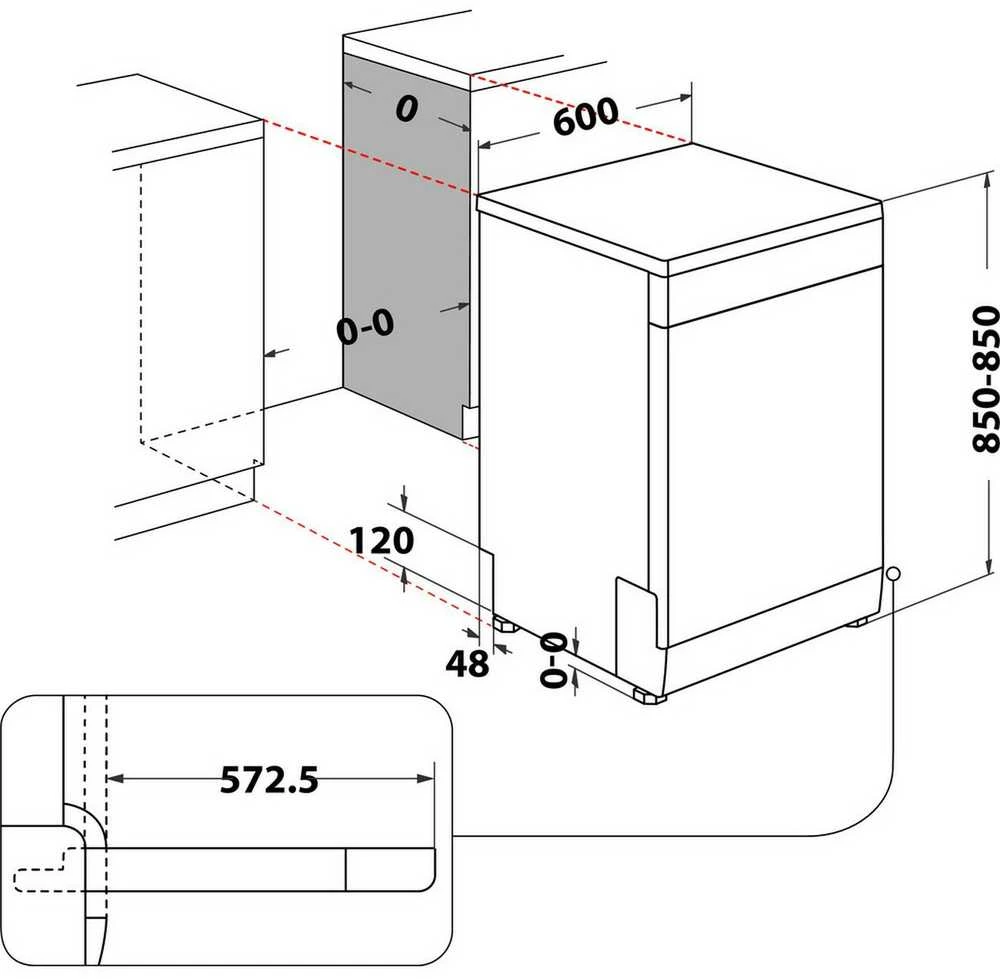 INDAPLOVĖ LAISV W2F HD624X WHIRLPOOL