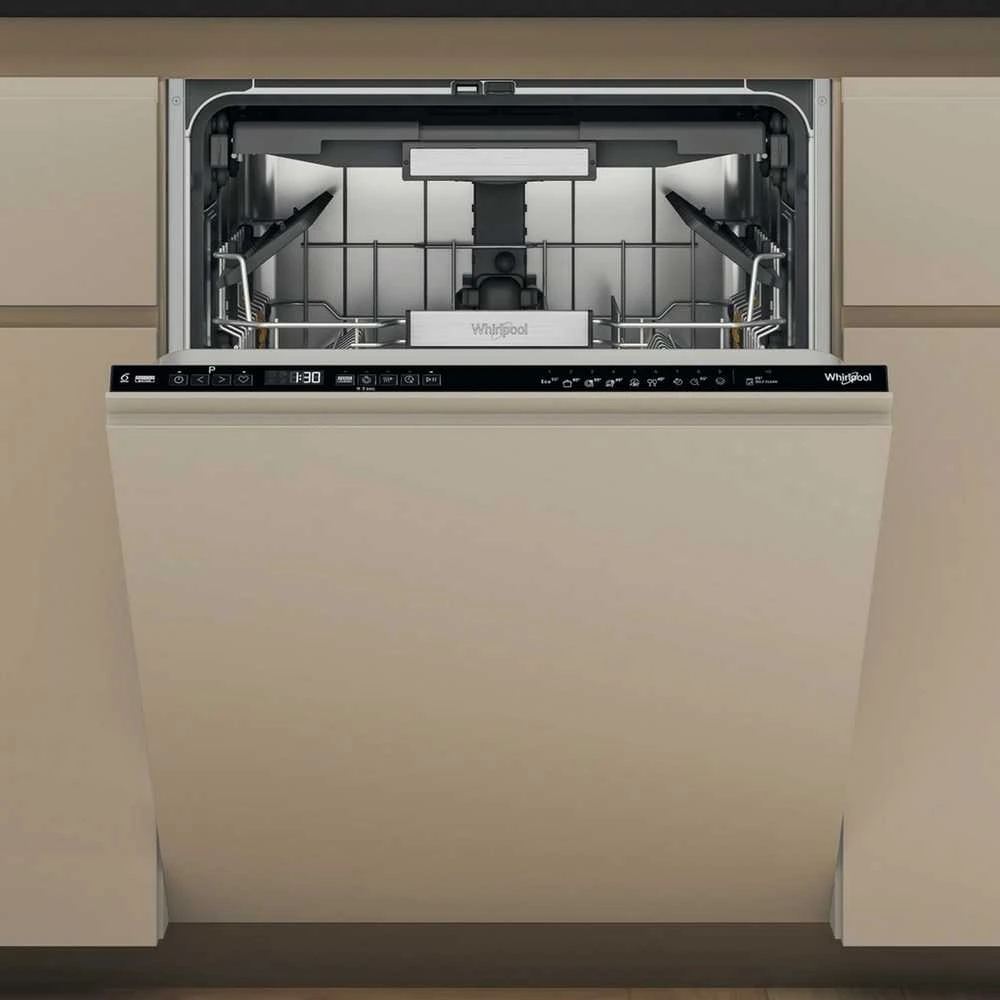 Whirlpool Indaplovė | W7I HP42 L | Built-in | Plotis 59.8 cm | Number of place settings 15 | Number of programs 10 | Energy efficiency class C | Ekranas | Juodas