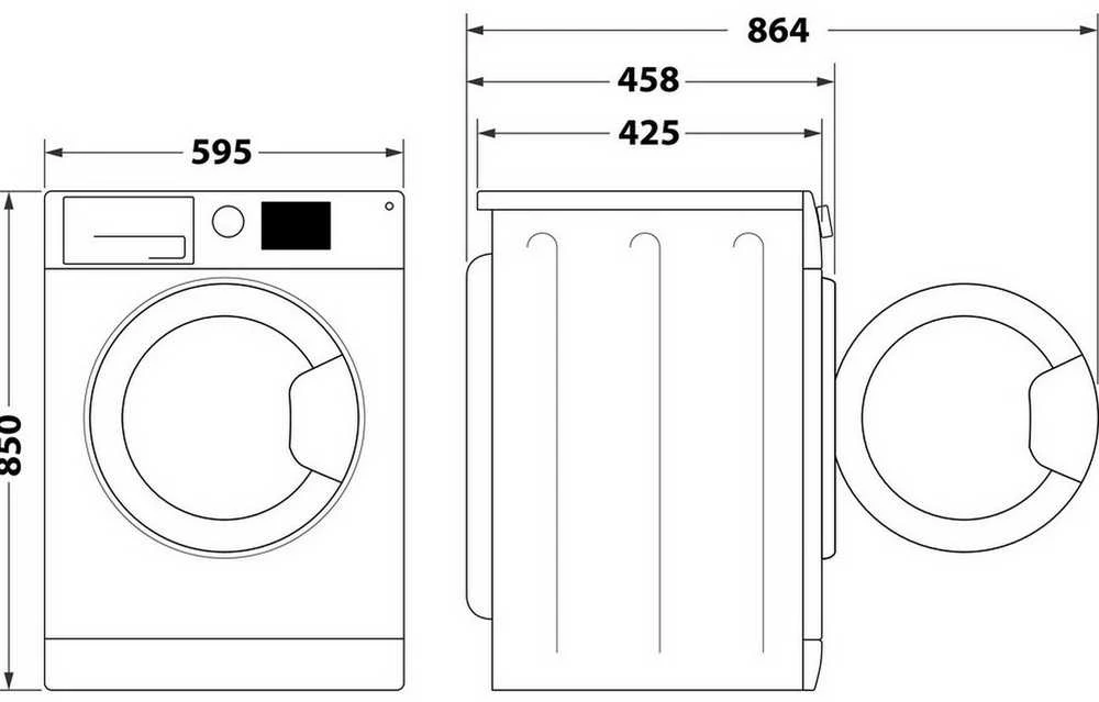 Skalbimo mašina Whirlpool WRBSB 6249 S