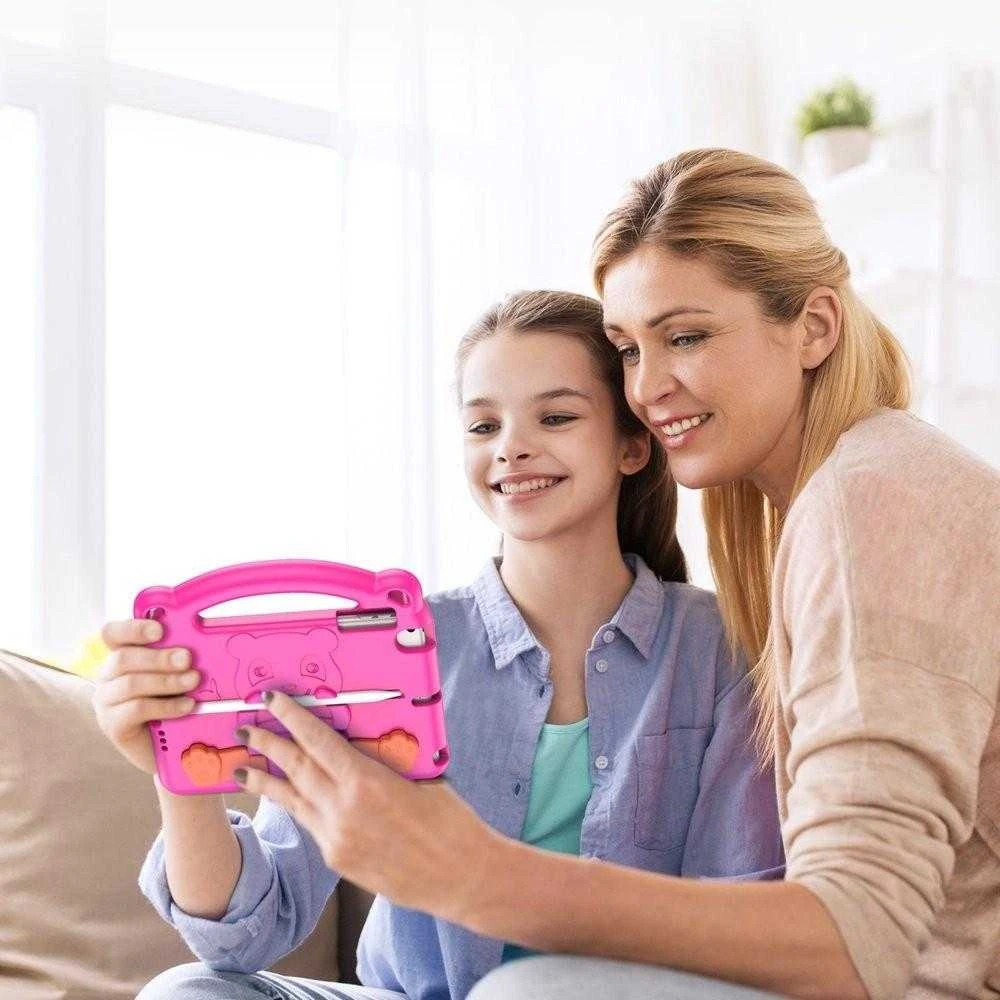 Dėklas Dux Ducis Panda Samsung X200/X205 Tab A8 10.5 2021 rožinis