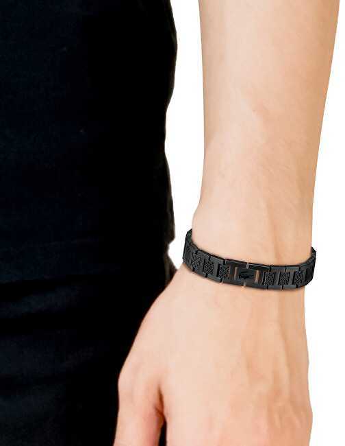 Lacoste Men´s juodas Metropole steel bracelet 2040119