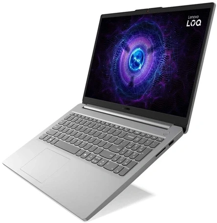 Nešiojamas kompiuteris Lenovo LOQ 15IAX9 | Intel Core i5-12450HX, 15,6" FHD 144 Hz, 12 GB RAM, 512 GB SSD, GeForce RTX 2050, Windows 11 Home | Pilkas