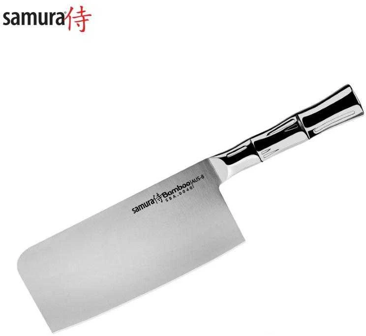 Samura BAMBOO universalus virtuvės kirtiklis 7"/180 mm iš AUS 8 japoniško plieno 59 HRC