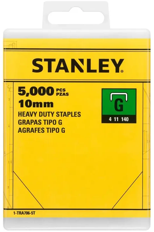 Kabės 140G/10, STANLEY, 5000 vnt.