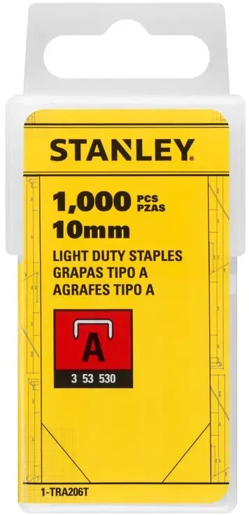 Kabės 53A/10, STANLEY, 1000 vnt.