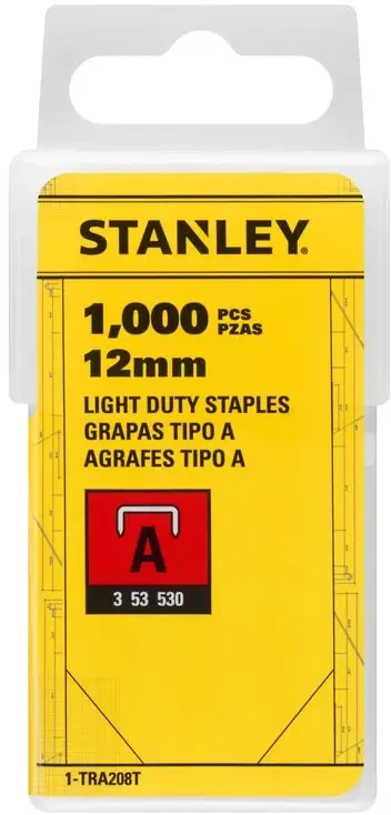 Kabės 53A/12, STANLEY, 1000 vnt.