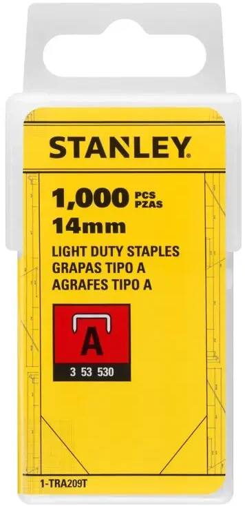Kabės 53A/14, STANLEY, 1000 vnt.