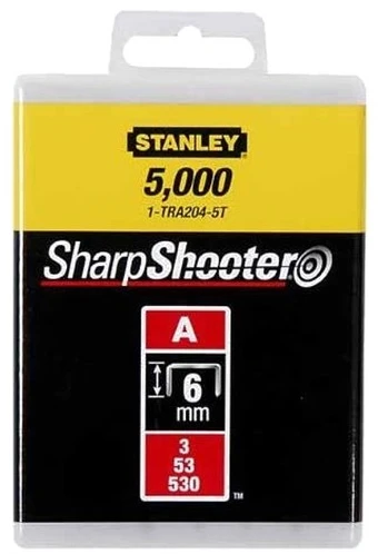 53 A tipo kabės „STANLEY" 5000 vnt. 10 mm