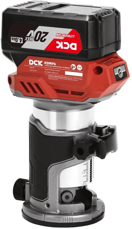 Akumuliatorinė bešepetėlinė freza 20V MAX, KDMP6Z, DCK ( be baterijos ir įkroviklio)