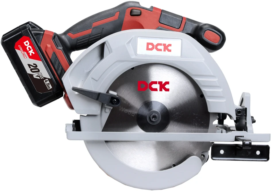 Akumuliatorinis bešepetėlinis diskinis pjūklas 185 mm, 20V, KDMY02-185Z, DCK (be baterijos ir įkroviklio)