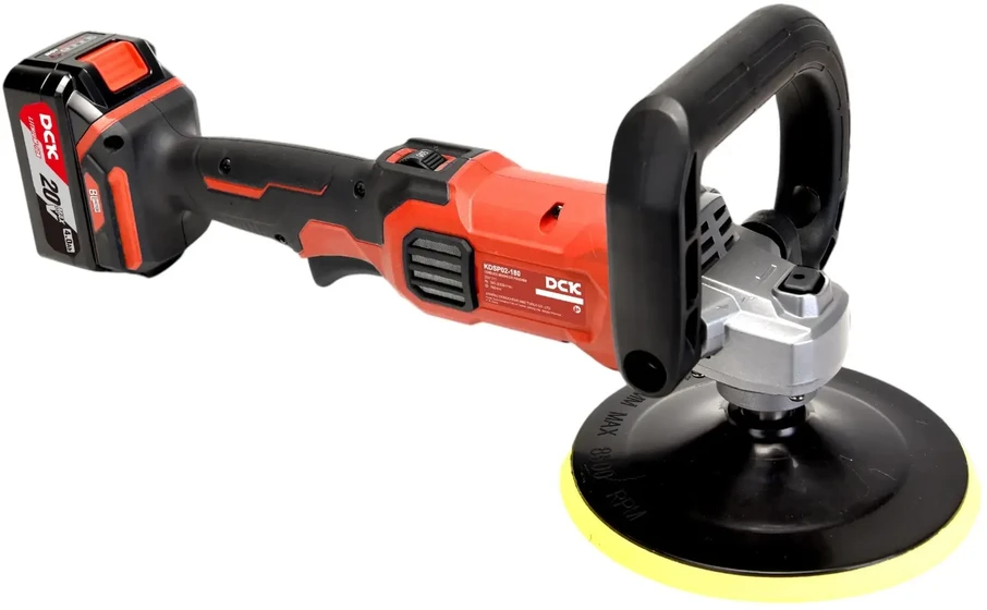 Akumuliatorinis bešepetėlinis poliruoklis 180mm, 20V, KDSP02-180Z, DCK (be baterijos ir įkroviklio)