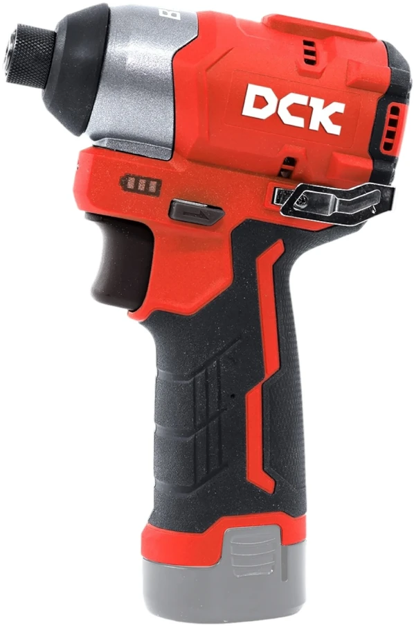 Akumuliatorinis bešepetėlinis smūginis suktukas 12V, KDPL04-8Z, DCK (be baterijos ir įkroviklio)