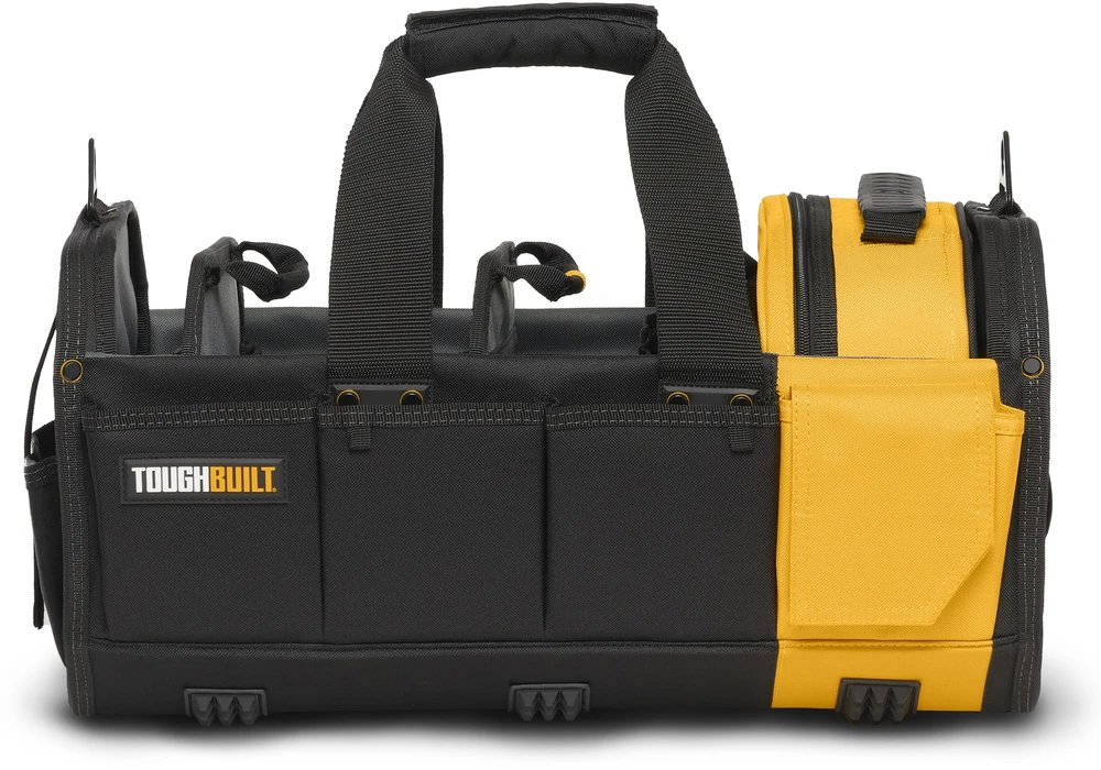 Atviras įrankių krepšys reguliujamais skirtukais ToughBuilt®, 45 cm