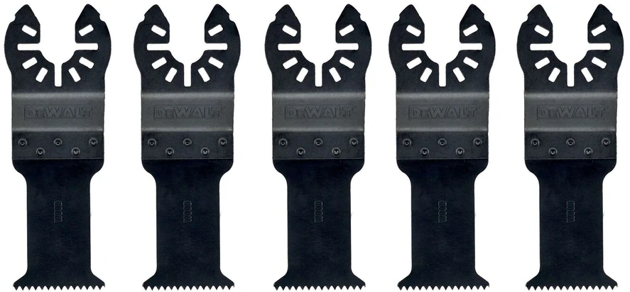 Daugiafunkcinio įrankio geležtės 30 mm x 43 mm, DeWALT, 5 vnt.