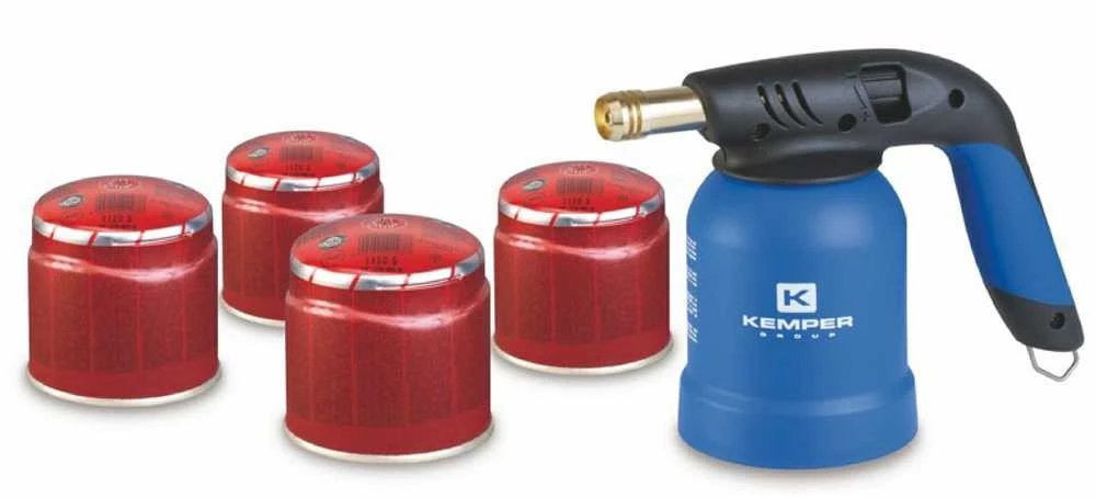 Degiklis „KEMPER" REG su piez + 4 balionai