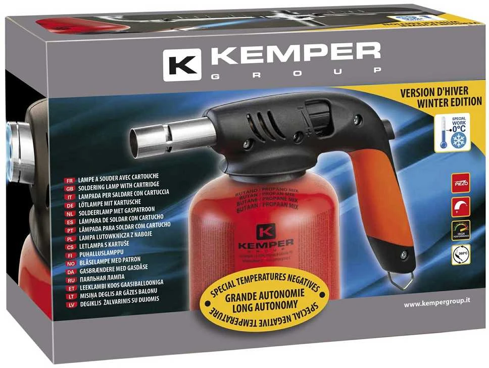 Degiklis su dujų balionu „KEMPER"