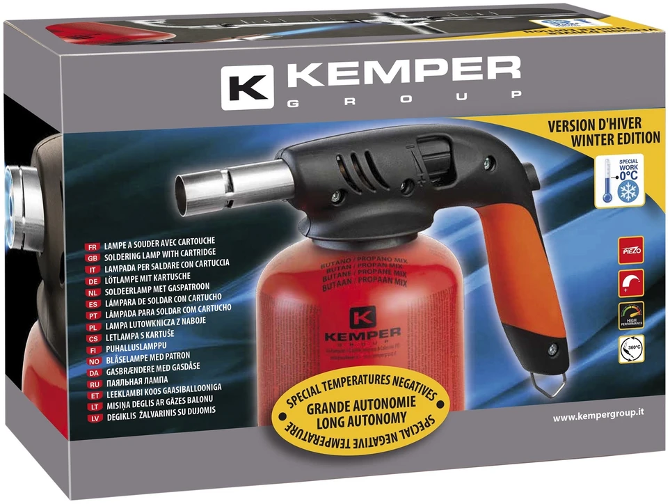 Degiklis su dujų balionu „KEMPER"