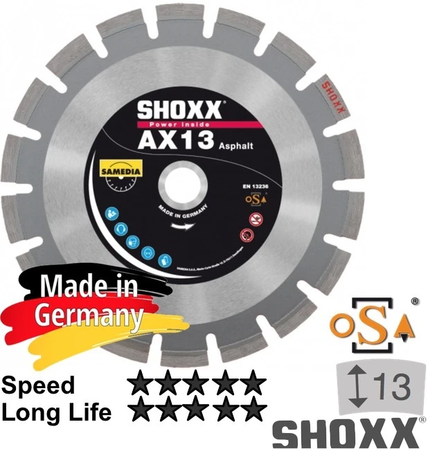 Deim. dis. „SAMEDIA“ AX13 500x25,4 mm
