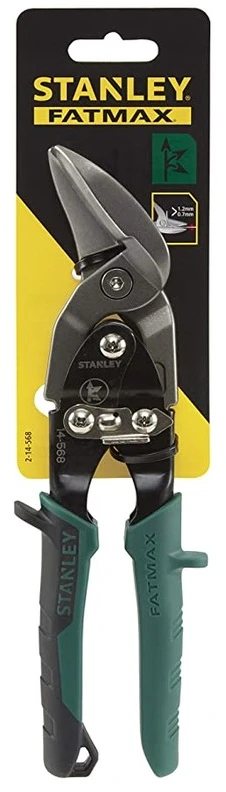 Dešn. žirklės metalui „Stanley" OFF SET SNIPS