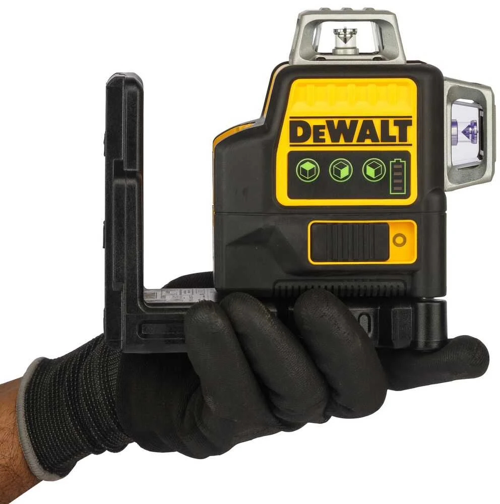 Dewalt kryžminių linijų lazeris DCE089D1G-QW, žalias