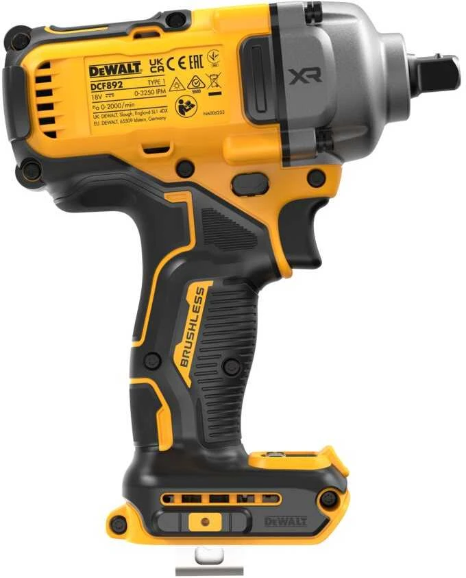 Pro Smūginis veržliasukis DeWalt DCF892N-XJ; 18 V (be akumuliatoriaus ir pakrovėjo)
