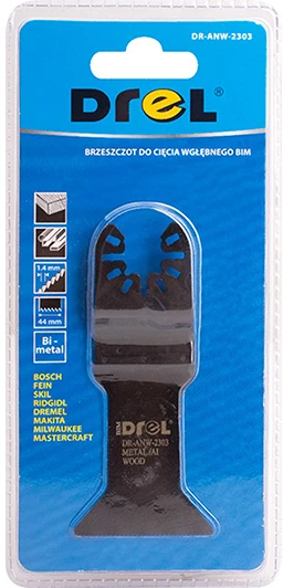 Drel Daugiafunkcinio įrankio geležtė metalui Bi-Metal 44 mm.