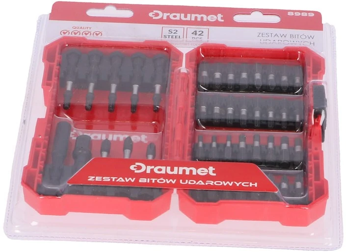 Droumet Sukimo antgalių rinkinys „Draumet“ 42 vnt.