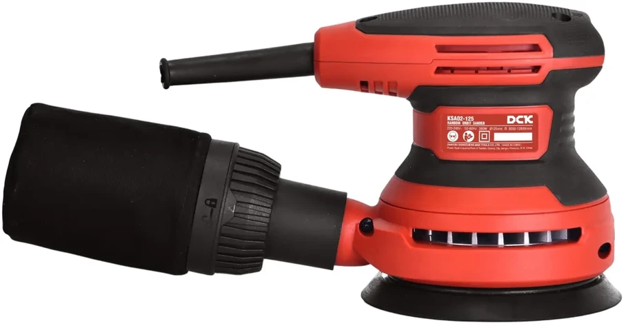 Elektrinis ekscentrinis šlifuoklis 125mm, 380W, KSA02-125, DCK
