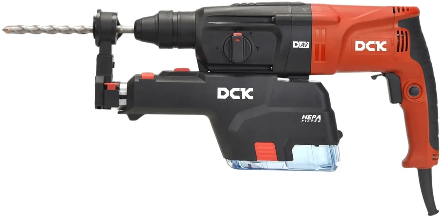 Elektrinis perforatorius su nusiurbimu SDS+ 2,8J, 800W, KZC05-26XC, DCK