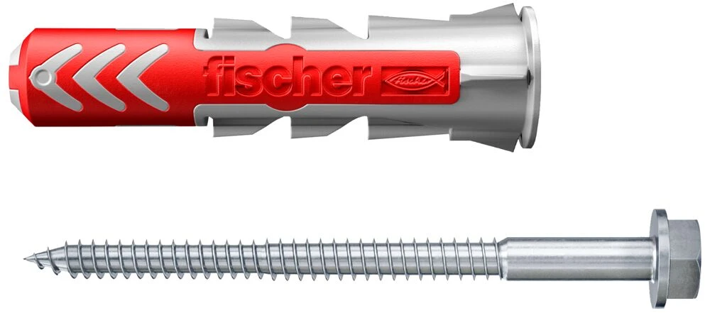 Fischer Dvikomp. kaiš. su varžtu 10x50 mm, 4 vnt.