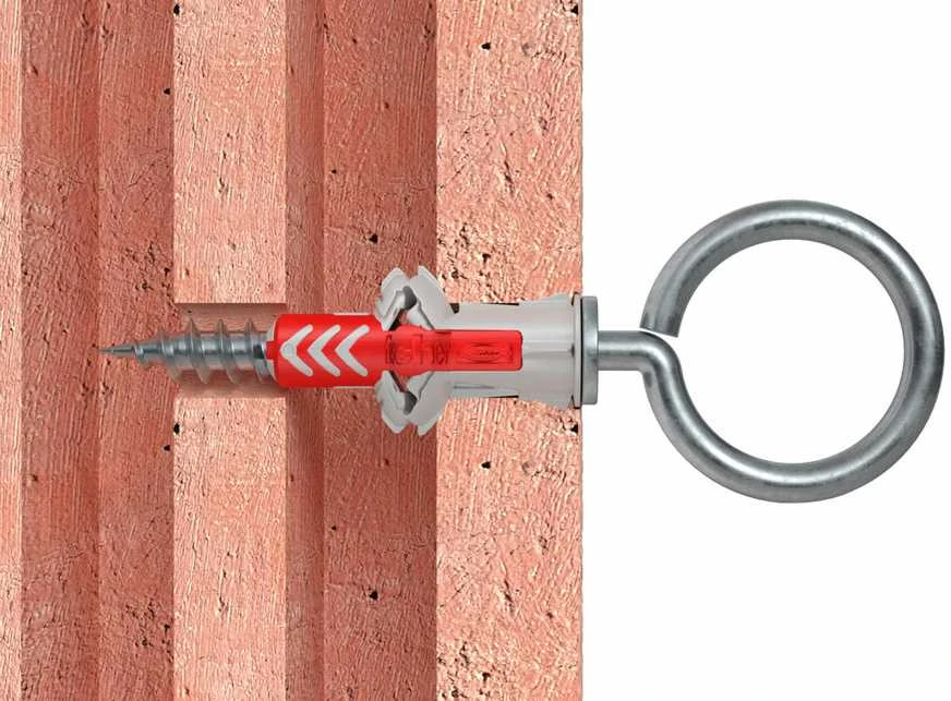 Fischer Kaiščiai DUOPOWER su O formos kabliu 6x30, 4 vnt.