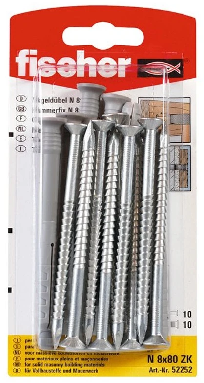 Fischer Kalami kaiščiai 5 x 30 mm, 20 vnt.