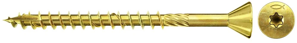 Fischer Medsraigčiai MDF plokštėms FDF-ST YZP 4.5 x 45, 200 vnt.