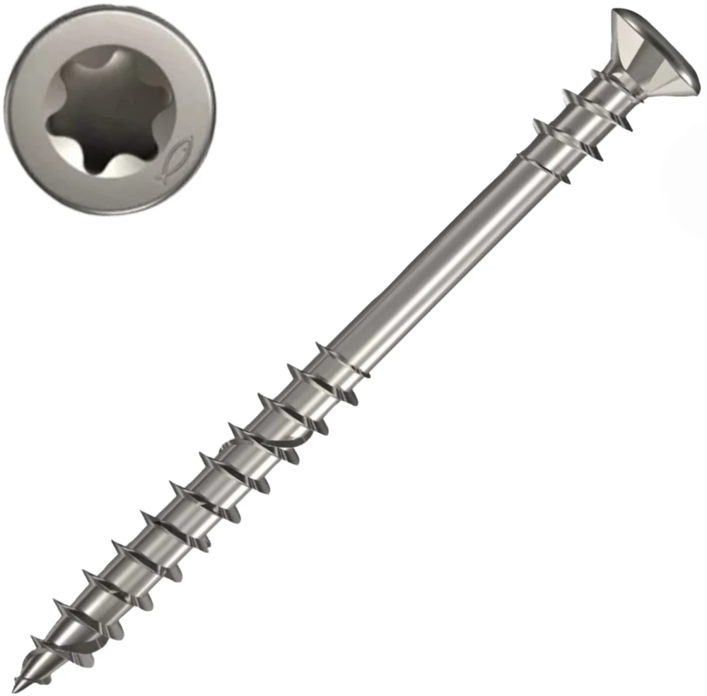 Fischer Medsraigčiai terasoms FPF-ST A2P 5,5 x 60 A2, 200 vnt.