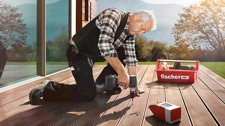Fischer Medsraigčiai terasoms FPF-ST A2P 5,5 x 80 A2, 200 vnt.