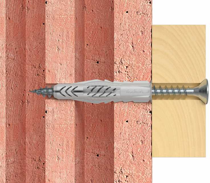 Fischer Susisuk. kaišt. UX 10x60 DIY 25 vnt.