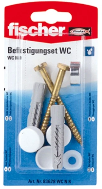 Fischer WC tviritinimas UX 8 x 50 mm, 2 vnt.