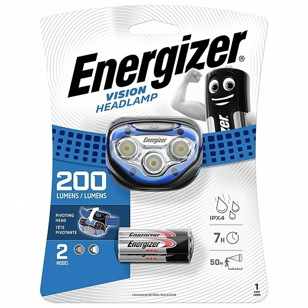 Energizer 100lm galvos žibintuvėlis Vision