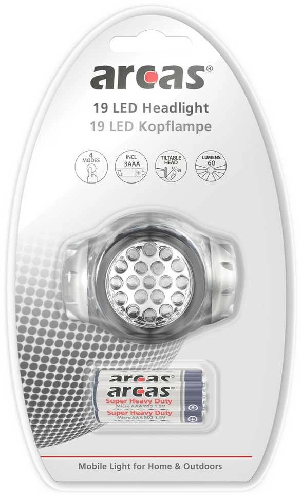 Arcas | Priekinis žibintas | 19 LED | 4 šviesos funkcijos