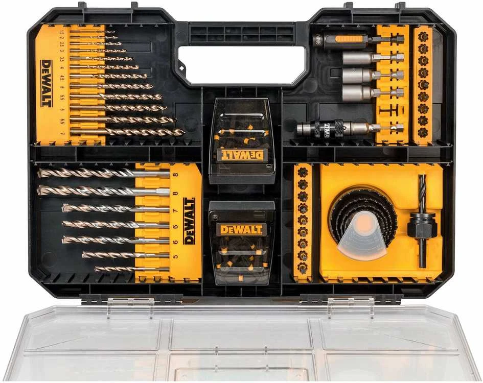 Grąžtų ir sukimo antgalių rinkinys DEWALT DT70620T