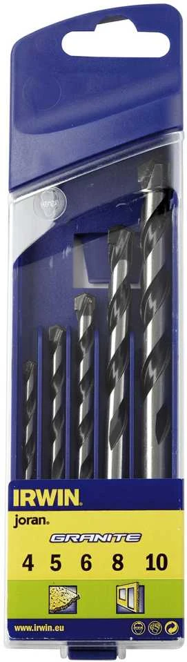 Grąžtas Stanley Irwin Granito grąžtų rinkinys 4,5,6,8,10 mm