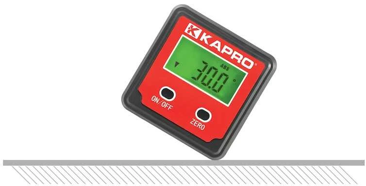Skaitmeninis kampų matuoklis Kapro 393 DIGI PRO