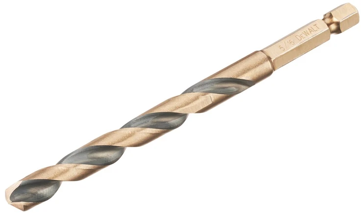 Grąžtas metalui HEX 1/4, 8.0 mm, DeWALT