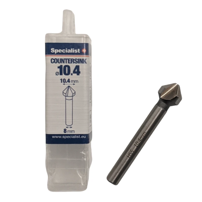 Grąžtas SPECIALIST+ gilintuvas metalui HSS, 10.4 mm