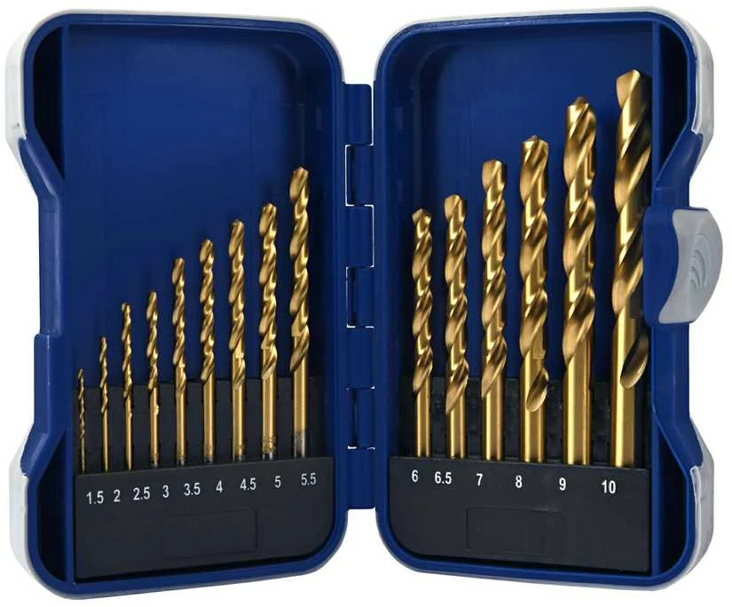 Grąžtas SPECIALIST+ grąžtų rinkinys TITANIUM, 1.5-10 mm, 15 vnt.