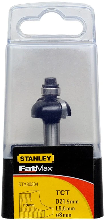 Grąžtas Stanley Freza TCT, įlanka R6 x 21,5 mm