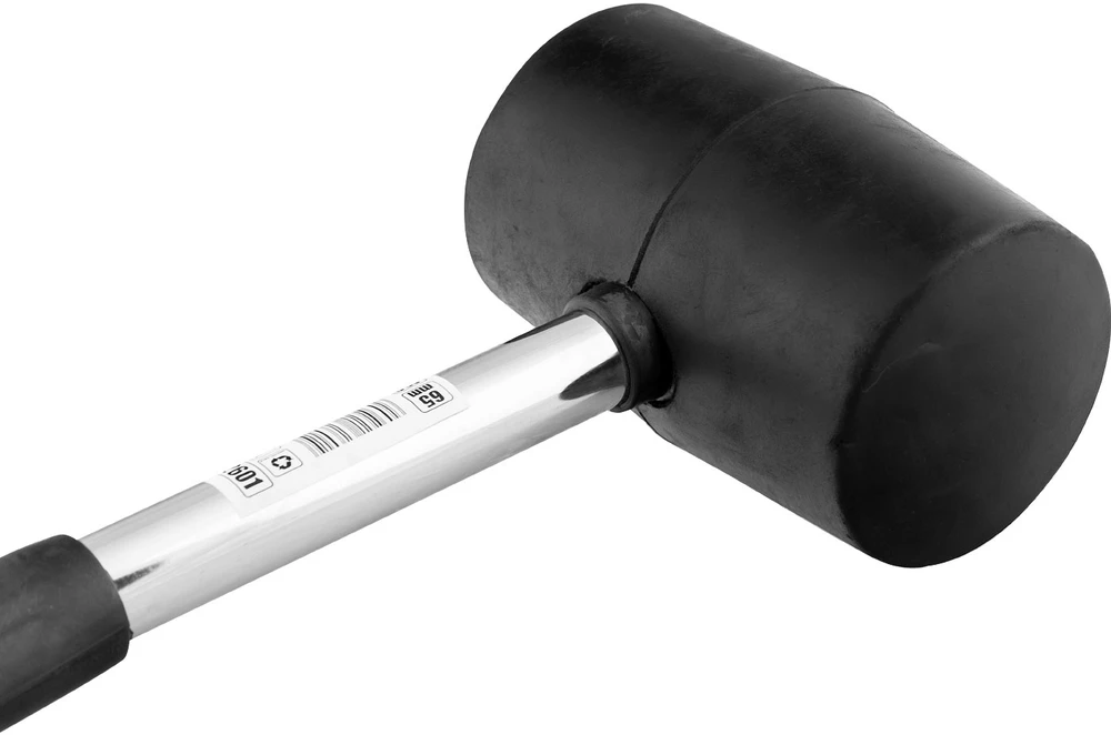 Guminis plaktukas RICHMANN 65 mm, 450 g, metalinė rankena