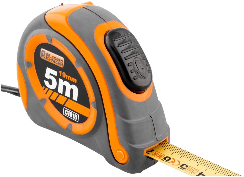Gumuota ruletė 7,5 m „RICHMANN" 25 mm
